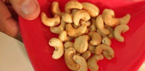 Homemade roasted nuts