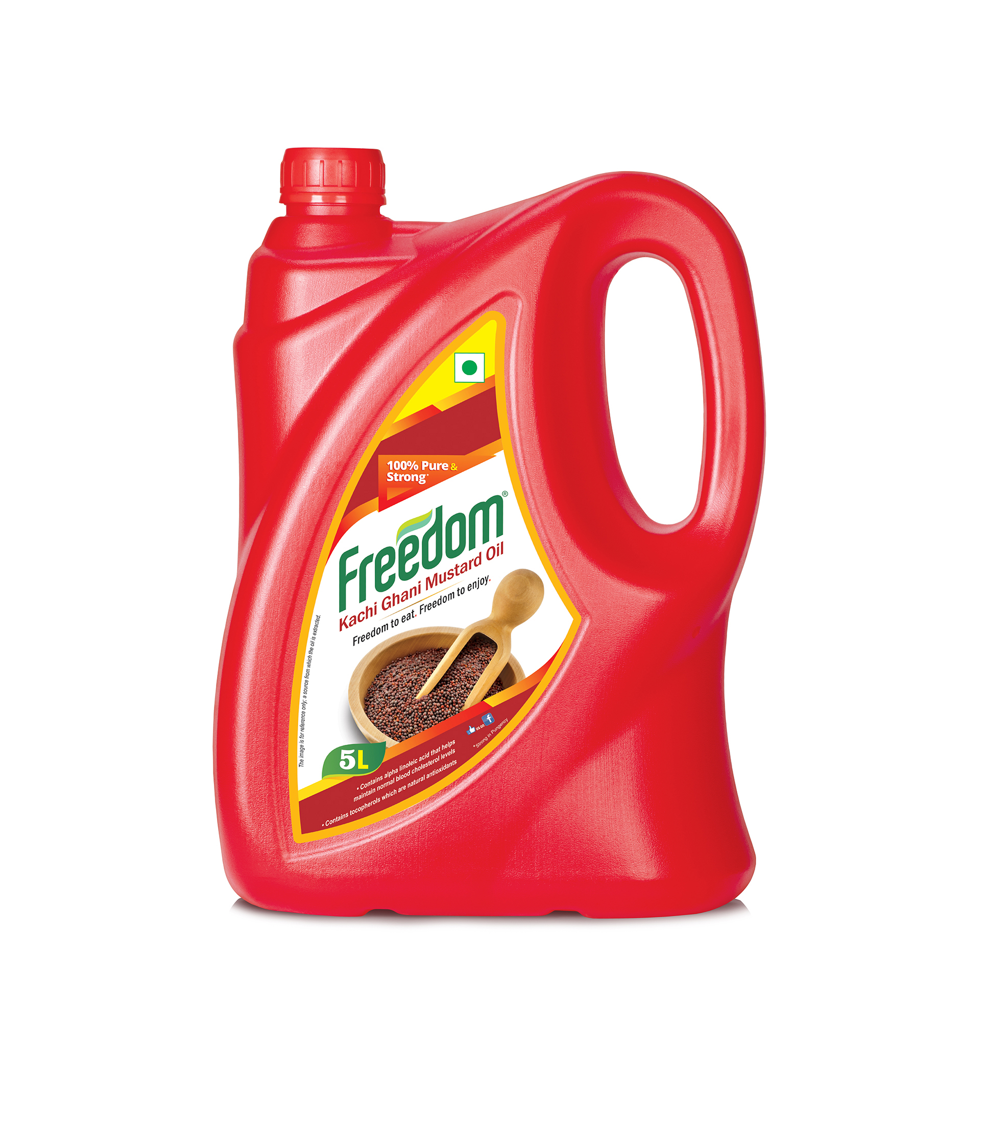 Freedom Kachi Ghani Mustard Oil Pure Mustard Oil