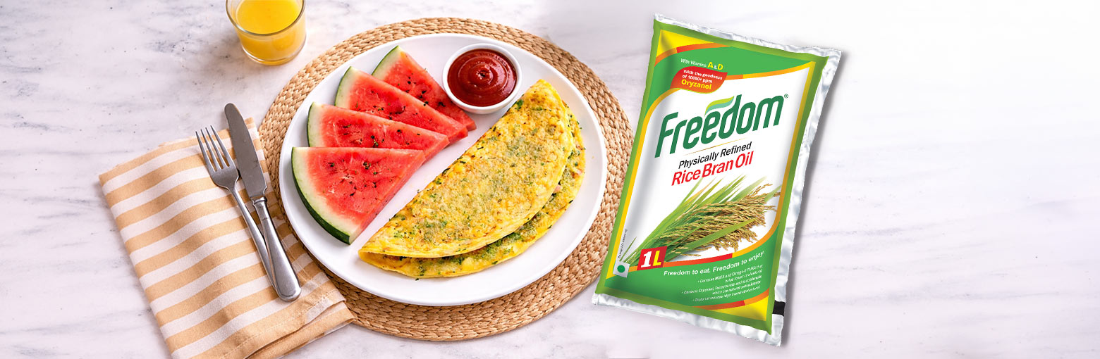 omlette and watermelon recipe